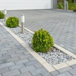 Block paving driveway with edging Reading